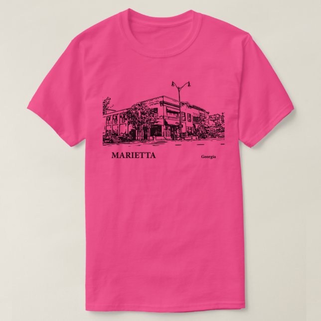Marietta Georgia TShirt 4 (Design Front)