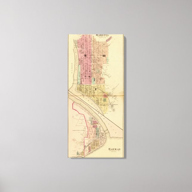 Marietta, Ohio Canvas Print (Front)