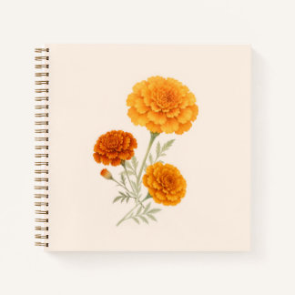 Marigold Bouquet Notebook