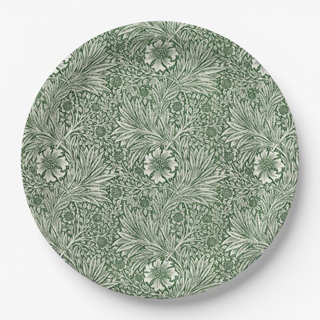 Marigold (by William Morris) Paper Plate (Front)