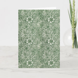 Marigold by William Morris, Vintage Garden Flowers Card