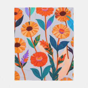 Marigold Celebration Fleece Blanket