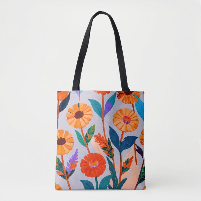 Marigold Celebration Tote Bag (Front)