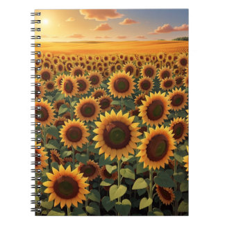 Marigold Design Radiating Warmth and Joy Notebook