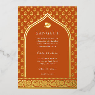 Marigold Flower Indian Floral Sangeet Gold
