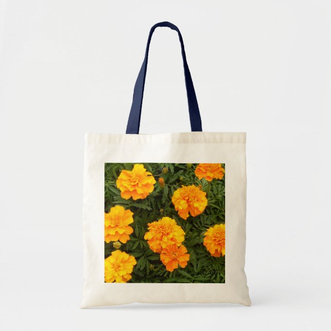 "Marigold Madness" Budget Tote (Front)