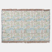 Marigold preppy grandmillennial floral wavy stripe