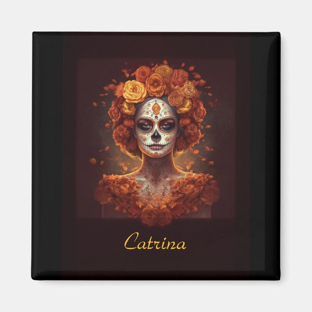 Marigold Spirit, custom Magnet (Front)