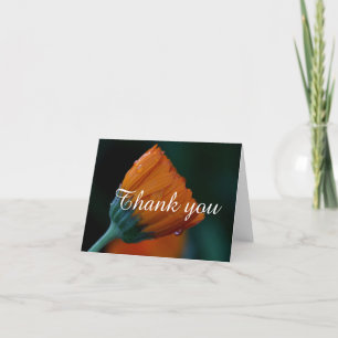 Marigold thank you card