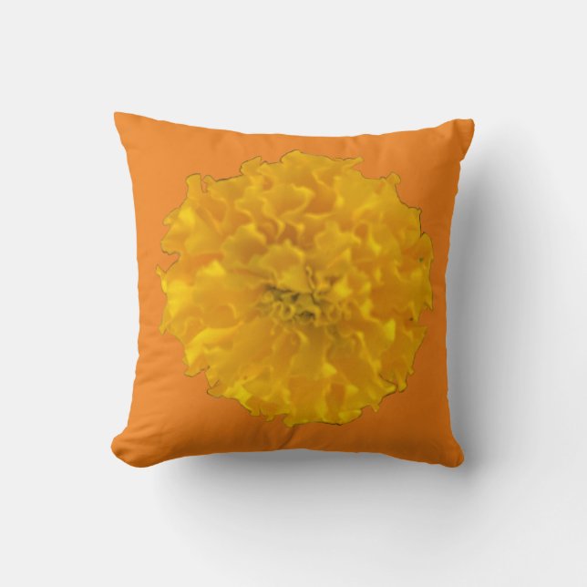 Marigold Throw Pillow (Front)