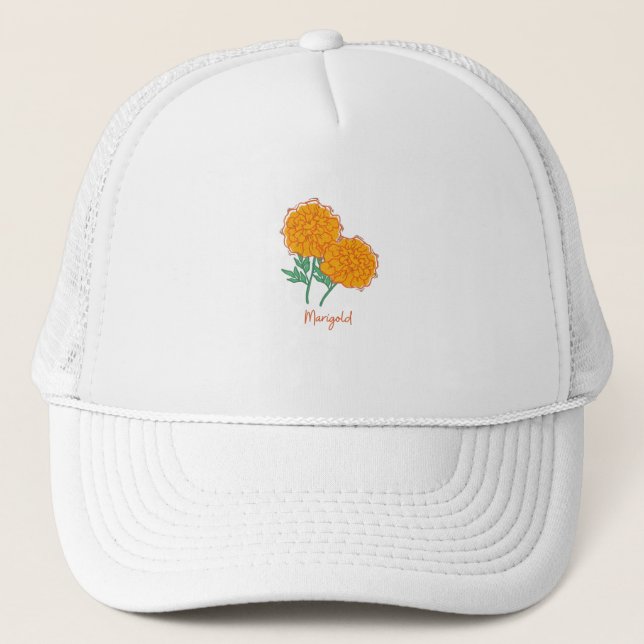 Marigold Trucker Hat (Front)
