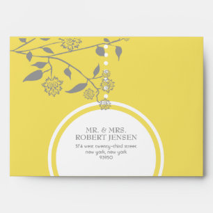 Marigold Wedding Invitation Envelopes