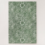 Marigold, William Morris Jigsaw Puzzle<br><div class="desc">William Morris (24 March 1834 – 3 October 1896) was a British textile designer, poet, novelist, translator, and socialist activist associated with the British Arts and Crafts Movement. He was a major contributor to the revival of traditional British textile arts and methods of production. His literary contributions helped to establish...</div>