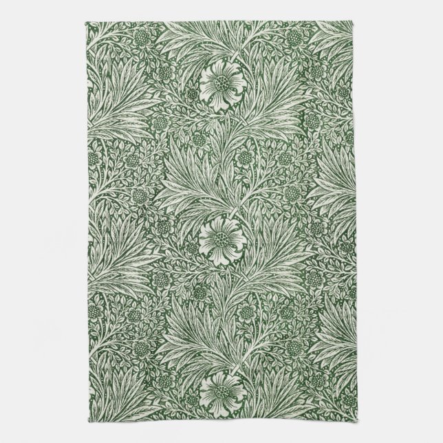 Marigold, William Morris Tea Towel (Vertical)