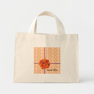 Marigolds and Bee Mini Tote Bag