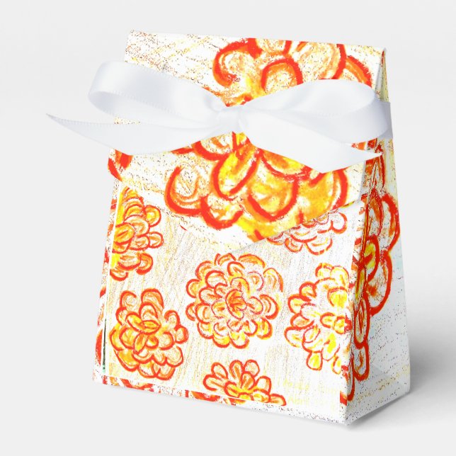 Marigolds Favour Box (Front Side)
