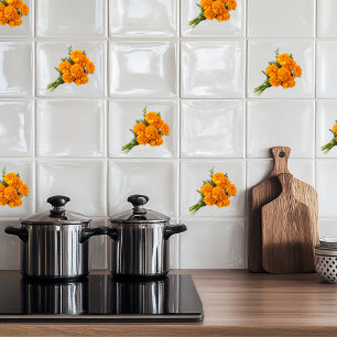 Marigolds tile