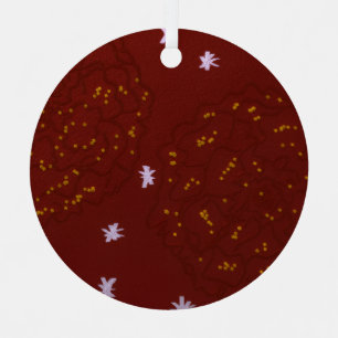 Marigolds with Stars Metal Tree Decoration