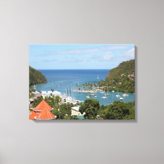 Marigot Bay Saint Lucia Canvas Print