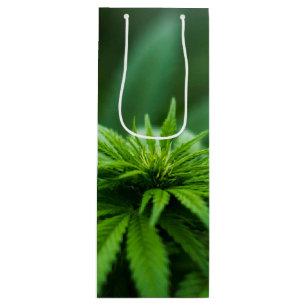 Marijuana Wine Gift Bag