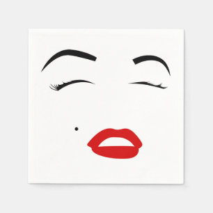 Marilyn Face Napkin