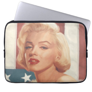 Marilyn Flag Laptop Sleeve