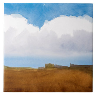 Marilyn Holmes Ceramic Tile "Study of Clouds"