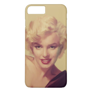 Marilyn in Black iPhone 8 Plus/7 Plus Case