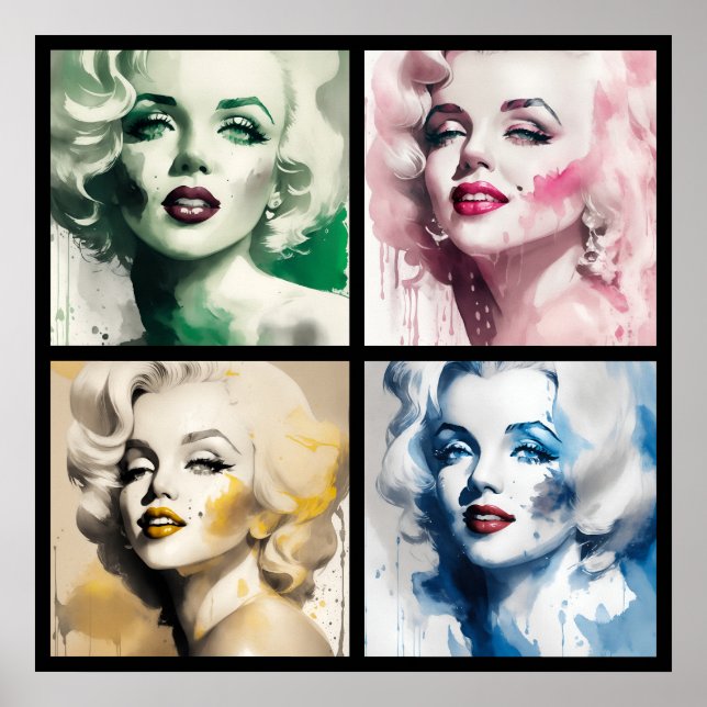 marilyn ink 4/4 all in one poster (Front)