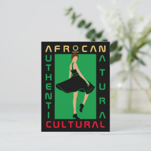 Marilyn MonFRO AFRoCA Afro Africa Black Woman Postcard