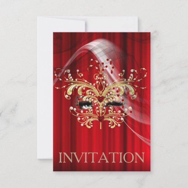 Marilyn Monroe Theatre Musical Invitation (Front)