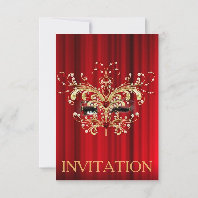 Marilyn Monroe Theatre Musical Invitation (Front)