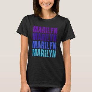 Marilyn Personalised Name I Love Marilyn 1 T-Shirt