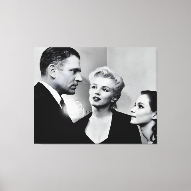 Marilyn vintage poster canvas print (Front)
