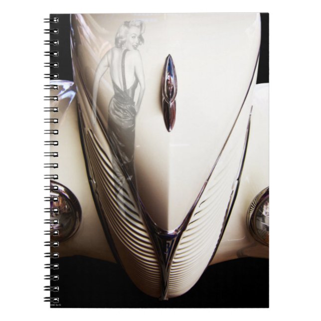 Marilyn's Ride Spiral Notebook (Front)