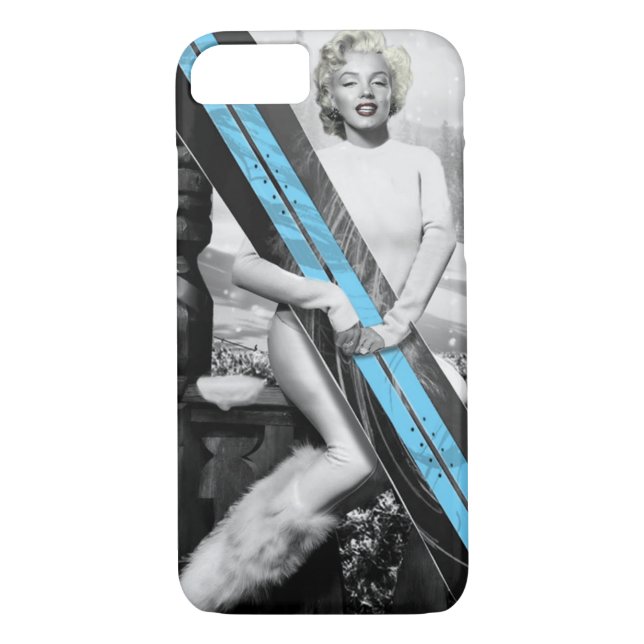 Marilyn's Snowboard Case-Mate iPhone Case (Back)