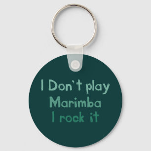 Marimba Rock It Keychain