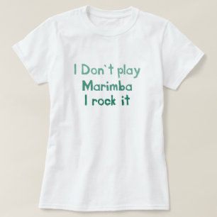 Marimba Rock It T-shirt - Ladies