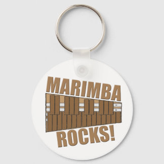Marimba Rocks! Key Ring