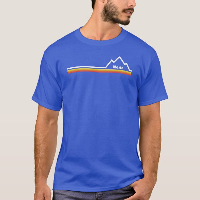 Marin, California T-Shirt (Front)