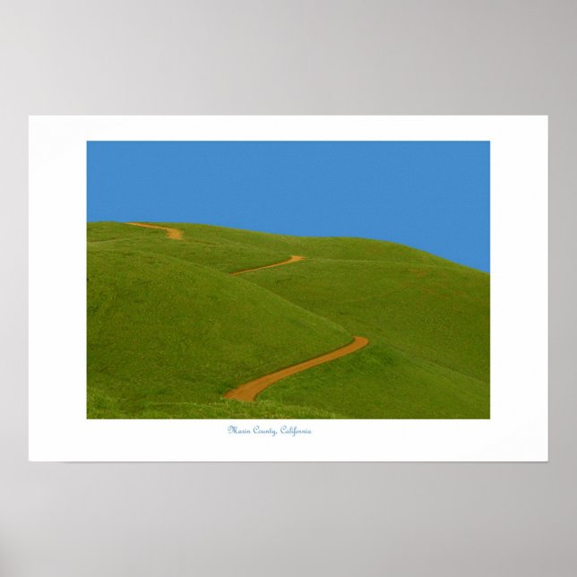 Marin County, California Poster (Front)