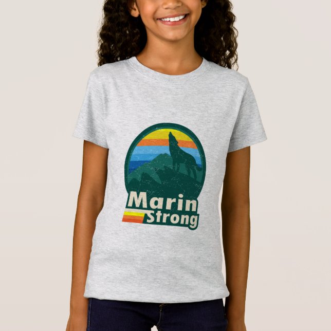 Marin Strong Kid's T-Shirt (Front)