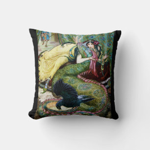 Marina and the Dragon Cushion