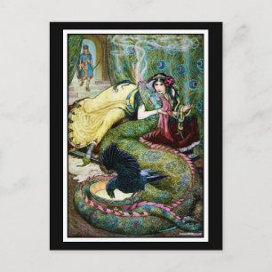 Marina and the Dragon Postcard