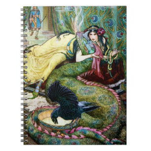 Marina and the Dragon Spiral Notebook