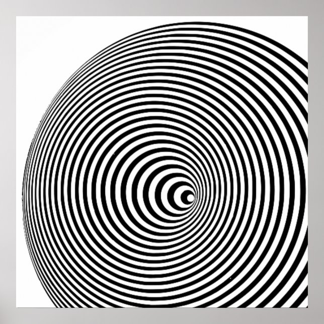 Marina Apollonio Print (Black and White) (Front)