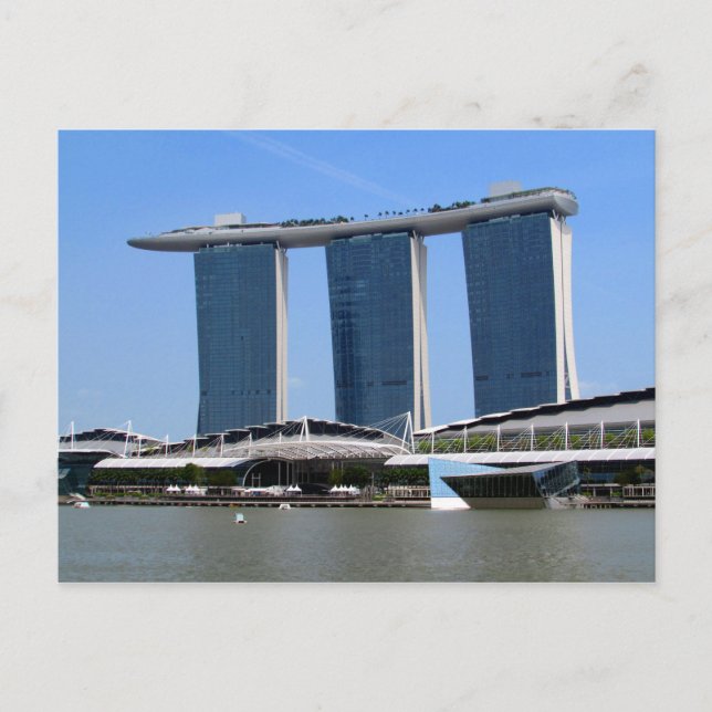 marina bay casino postcard (Front)