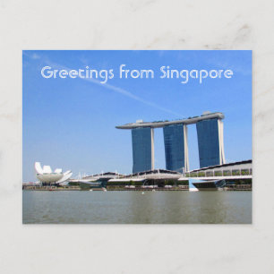 marina bay greetings postcard