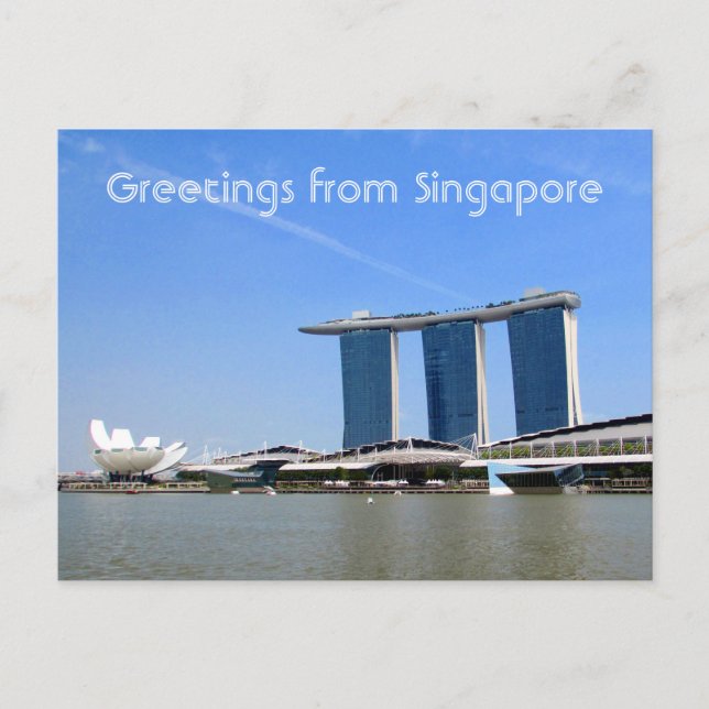 marina bay greetings postcard (Front)