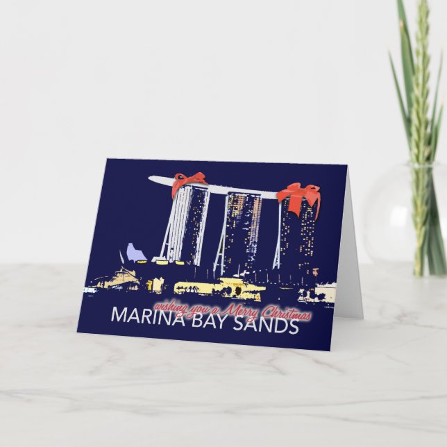 Marina Bay Sands Christmas Card (Front)